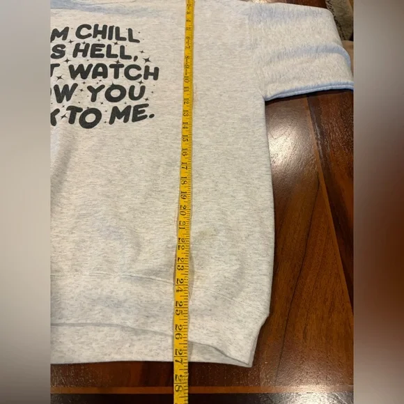 Hanes gray Sweatshirt, size L, UEC - Picture 5 of 5